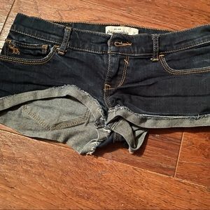 Abercrombie kids denim shorts size 14